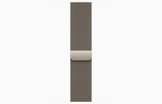 Умные часы Apple Watch Series 11, 42 mm, Natural Titanium, Natural Milanese Loop