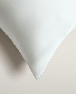 ZARA HOME НАВОЛОЧКА ИЗ 100% ТУТОВОГО ШЕЛКА, СИНИЙ