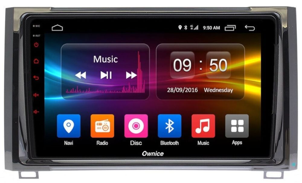 Магнитола для Toyota Tundra 2 2013-2022 - Kuberg OL-9429 QLed, Android 12, Быстрая, CarPlay, 4G SIM-слот