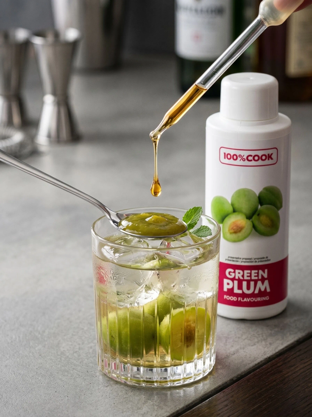 Слива зеленая Ароматизатор пищевой, 100%COOK 50 г