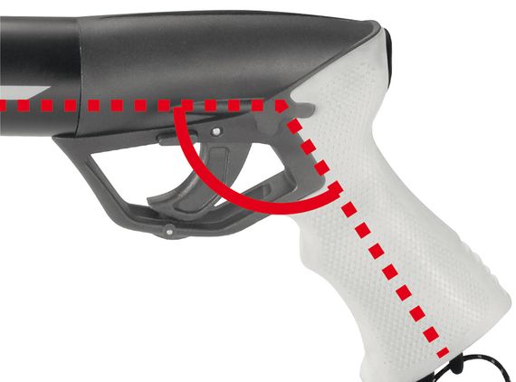 Ружье пневматическое подводное Ружье Saetta Black 55
