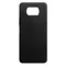 Силиконовый чехол для Xiaomi Poco X3 (Черный)