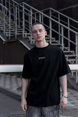 Футболка SPACE OverSize Чёрный