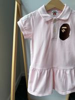 Хлопковое платье-поло Bape Kids, 86