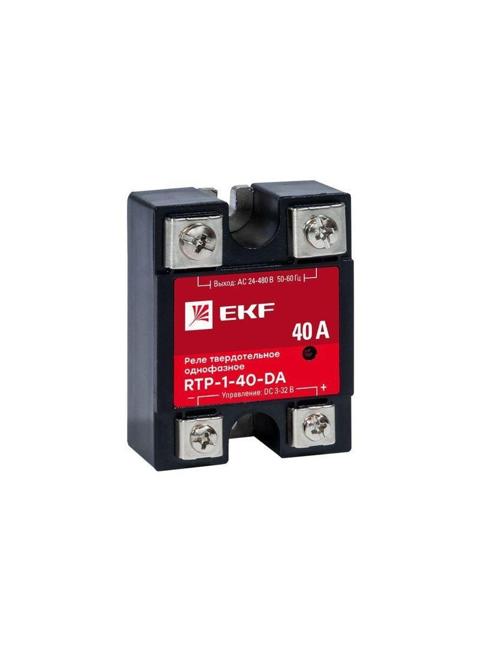 Реле твердотельное однофазное RTP-40-DA PROxima EKF rtp-1-40-da