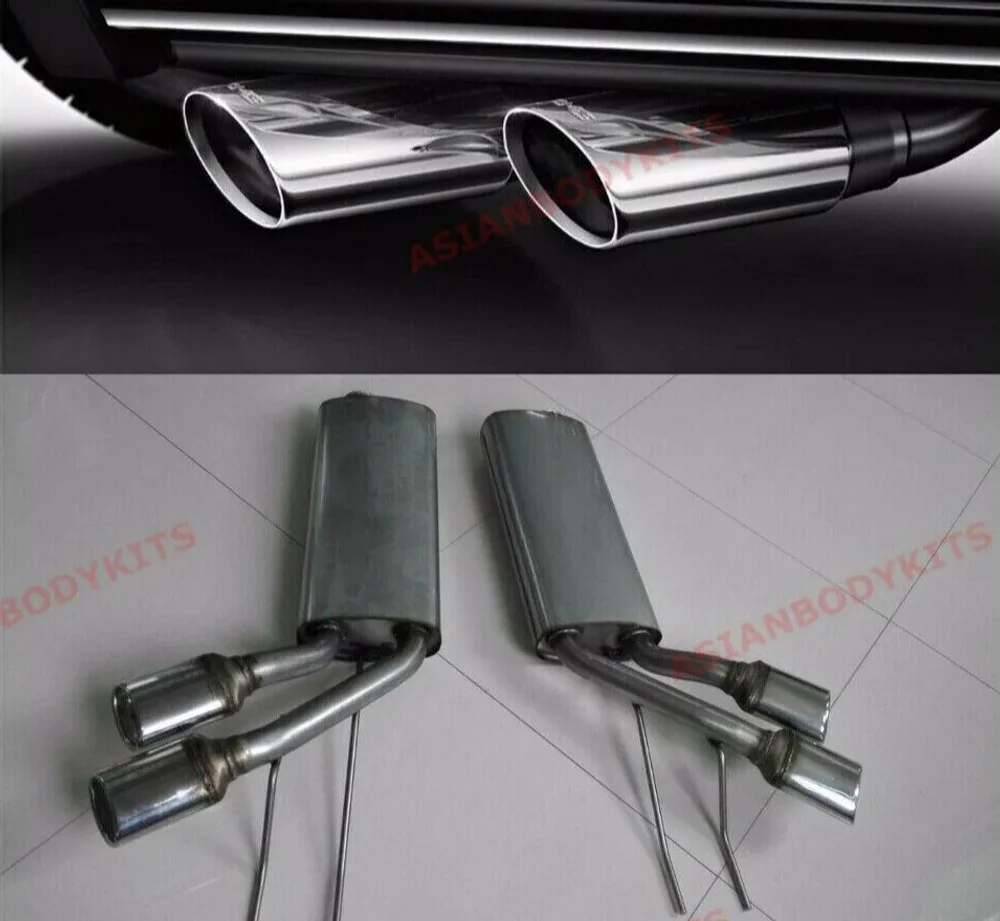 Выхлопная система с заслонками для Mercedes-Benz Benz G class W463 G55 G63 AMG Exhaust Muffler with tips G550