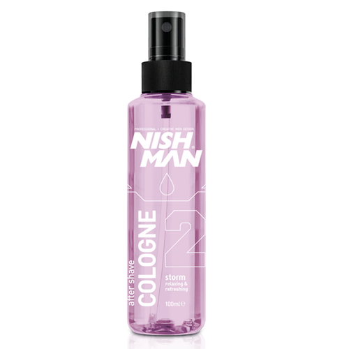 NISHMAN 02 AFTERSHAVE COLOGNE STORM - Одеколон после бритья ШТОРМ 100 МЛ