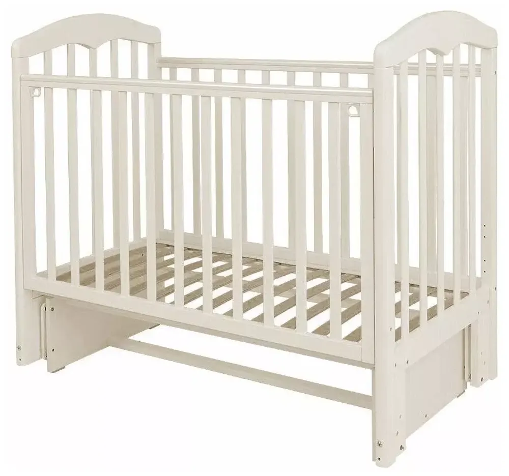 Кровать детская 120*60 "СИЛЬВИЯ"-5 (арт.653) универ маят (слоновая кость)