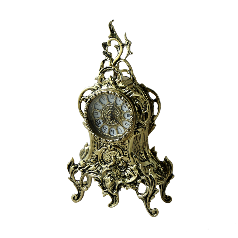 Bello De Bronze Часы Ласу каминные, золото