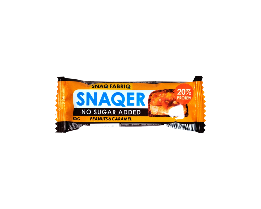 Батончик Snaq Fabriq 50г Арахис и карамель