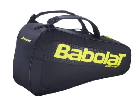 Сумка теннисная Babolat Carlitos Junior Bag - black/yellow/dark forest