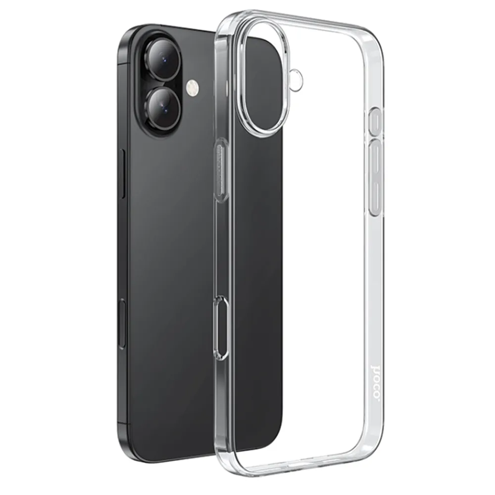 Чехол прозрачный силиконовый для iPhone 16 Plus