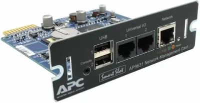 Модуль управления APC by Schneider Electric AP9631 UPS Network Management Card 2 with Environmental Monitoring