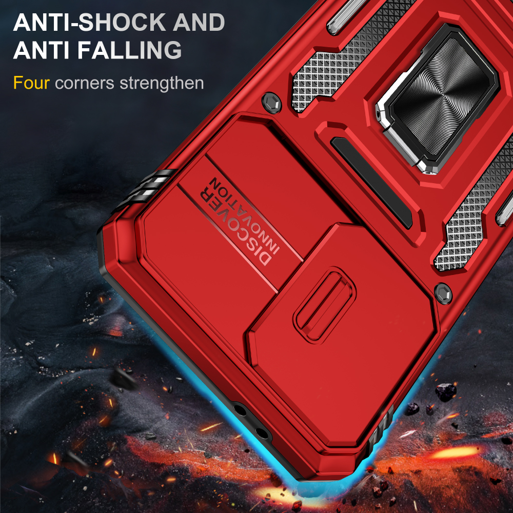 Чехол Safe Case с кольцом и защитой камеры для Samsung Galaxy A36