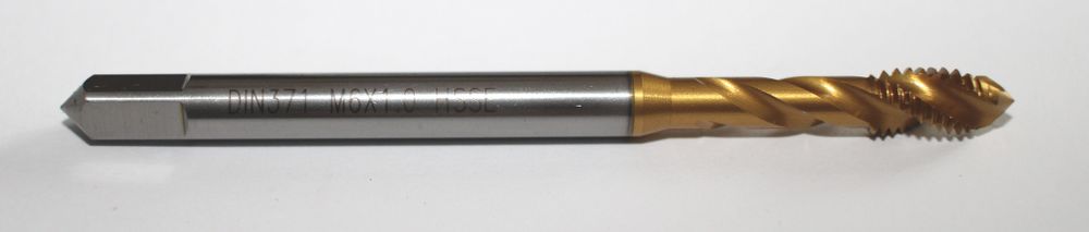 Метчик M6 DIN371 ISO2(6H) V40 HSSE TiN MT-060V SunTap-X Метчик M6 DIN371 ISO2(6H) V40 HSSE TiN MT-060V SunTap-X