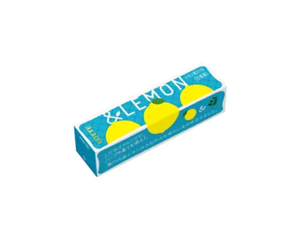 Резинка жевательная "&amp; Lemon", Lotte 26,1г