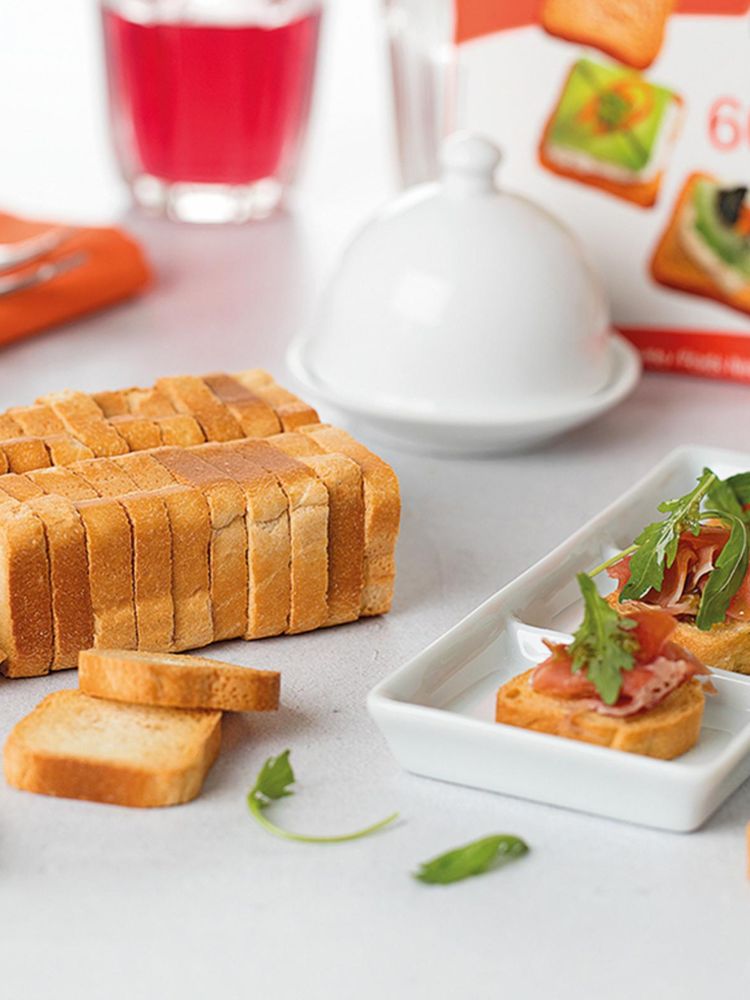 Мини-тосты пшеничные Diatosta Biscotes Mini 120 г x 4 шт