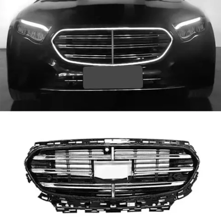 Решетка радиатора с подсветкой для Mercedes-Benz E-class W214 2024+ Мерседес АМГ