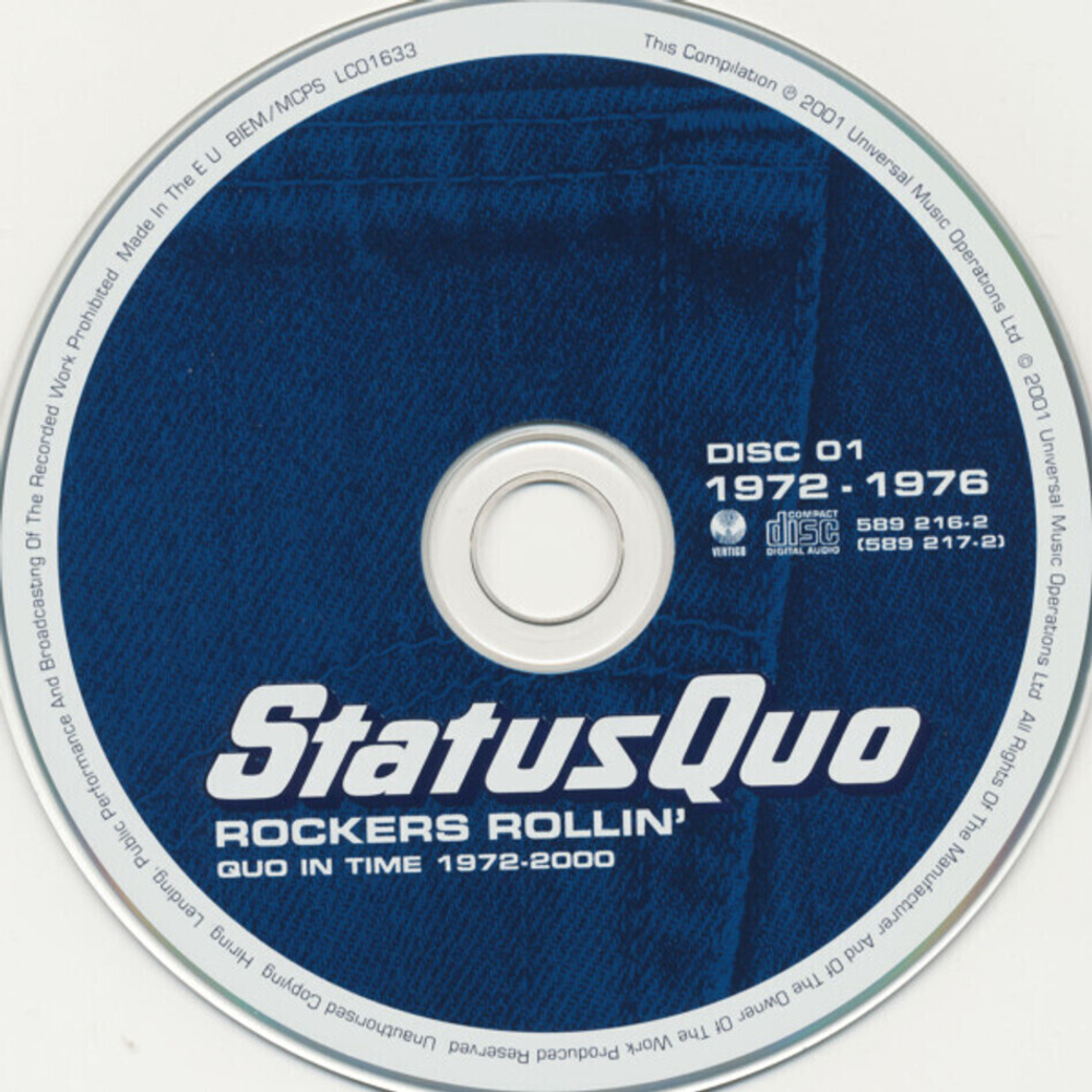 Status Quo / Rockers Rollin' Quo In Time 1972 - 2000 (4CD)