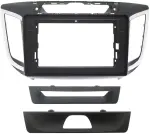 Магнитола для Hyundai Creta 1 2016-2021 (рамка 10) - Teyes LUX ONE ROUND монитор 12.3" 2K QLED на Android 10, Быстрая, CarPlay, 4G SIM-слот