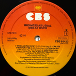 Men At Work - Business As Usual (Голландия 1981г.)