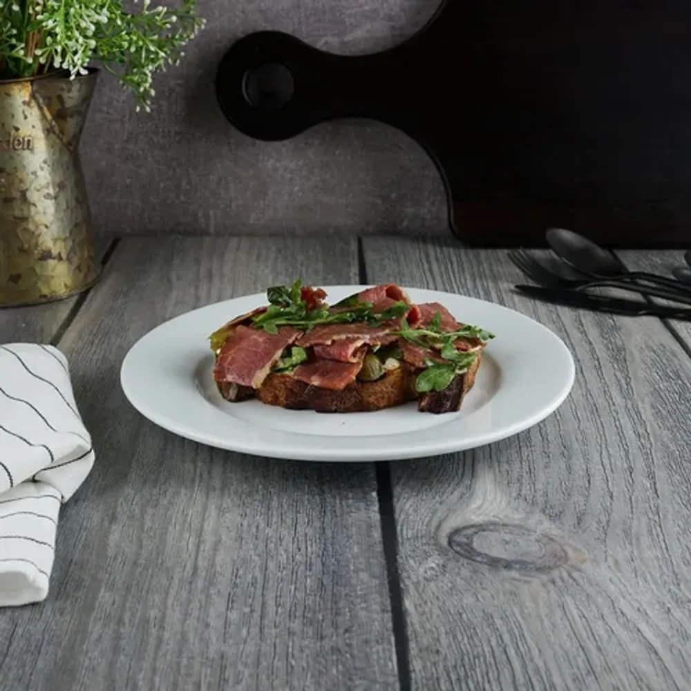 Тарелка d 23,2 см h2 см белая фарфор Glory Eco P.L. Proff Cuisine [4]