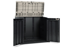 Уличный пластиковый ящик Toomax Stora Way 842 л Anthracite с доводчиками