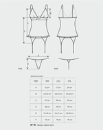 Белое ками со стразами Diamond Corset SM (42-44) (Цвет: белый)