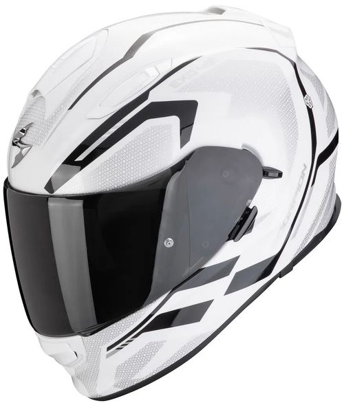Купить Мотошлем Интеграл Scorpion EXO EXO-491 Kripta / Черно-белый