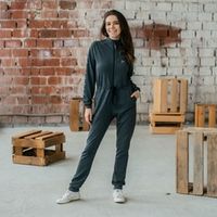 Комбинезон облегченный "Bb team" Антрацит меланж женский