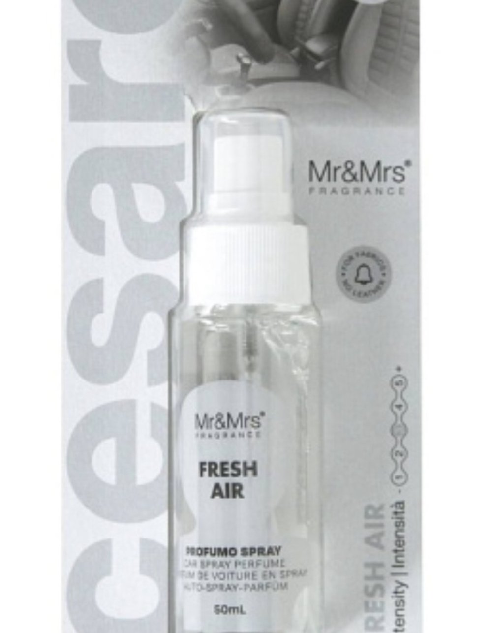 Mr&Mrs Fragrance Арома-спрей для автомобиля FRESH AIR | СВЕЖИЙ ВОЗДУХ 50мл