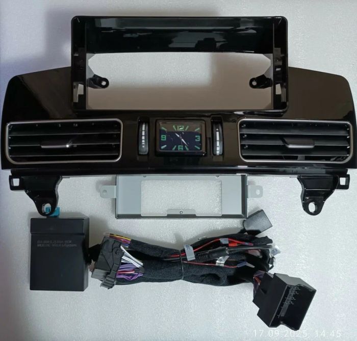Магнитола для Mercedes-Benz ML (W166), GL (X166) 2011-2015 - Kuberg KP-M1205FW монитор 12.3" в стиле BMW на Android 13, Быстрая, CarPlay, 4G SIM-слот