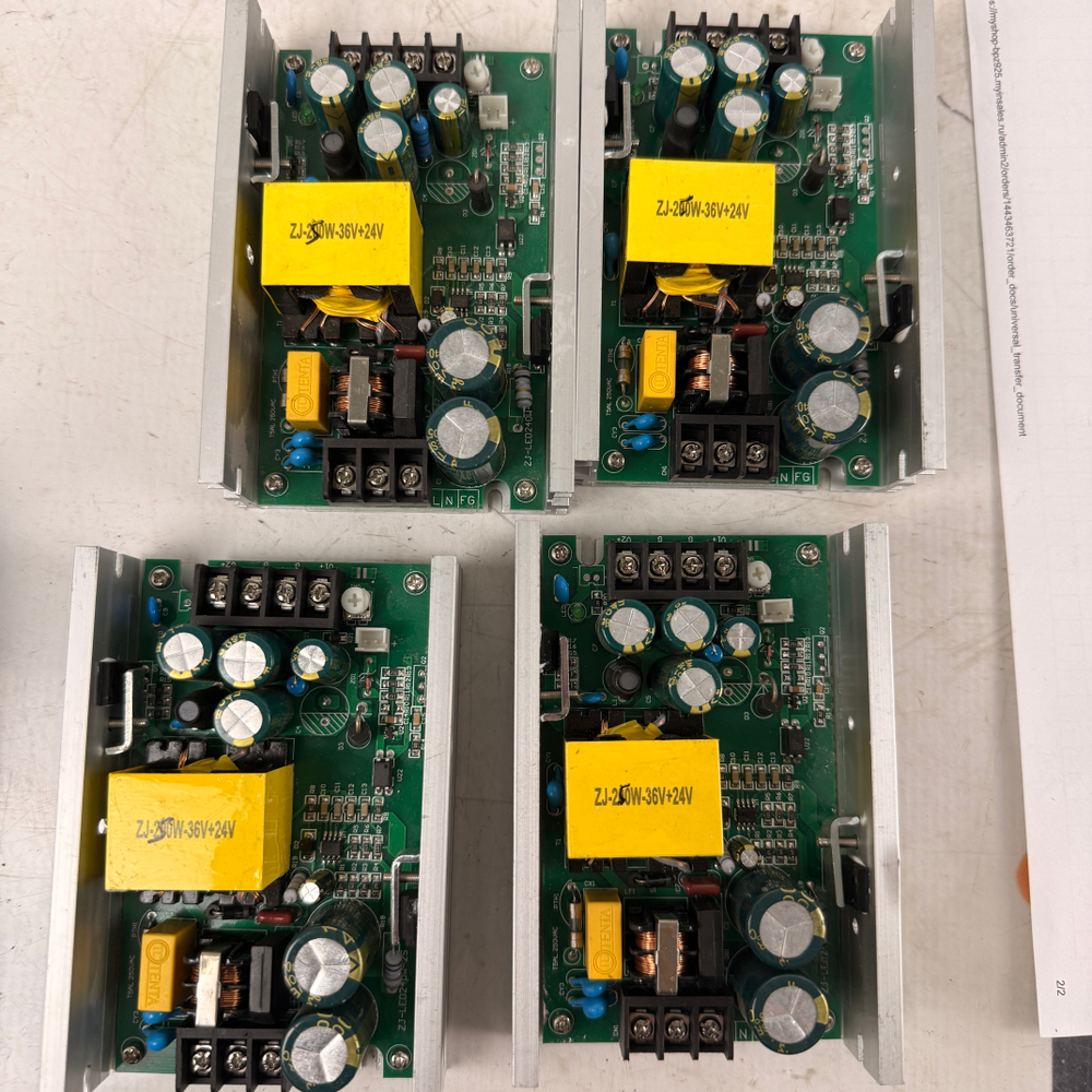 Блок питания ZJ-250W-36V+24V