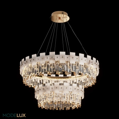 Подвесная люстра MODELUX premium ML.6980.800.500P GD