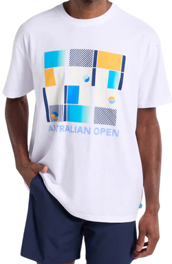 Мужская теннисная футболка Australian Open Tennis Grid
