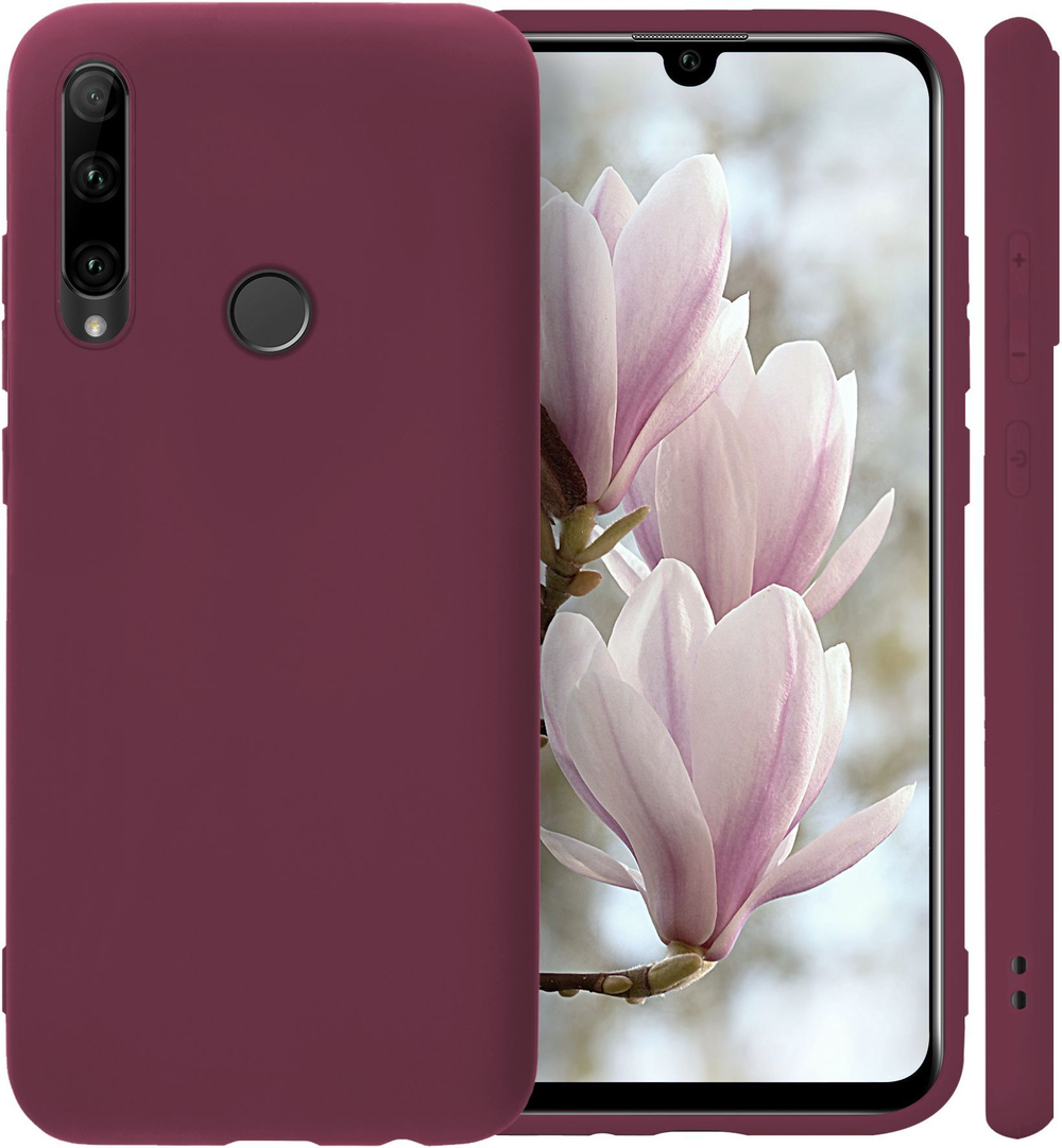 Мягкий Soft Touch чехол из силикона для HUAWEI HONOR 10i / 10 LITE / P SMART 2019 с бархатной подкладкой