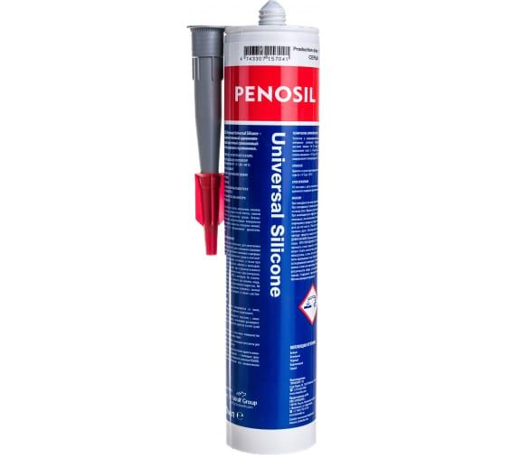 Герметик силиконовый универсальный серый, PENOSIL Premium Universal Silicone 280ml