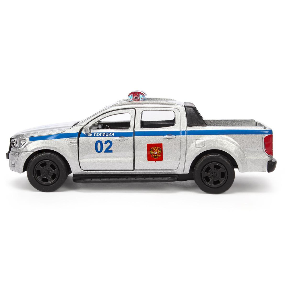 Модель ин. мет. "Ford Ranger" 12см, дв, баг, фигур. 4,5см, в ассортименте коробка SB-18-09-FR-P+FG-WB(Технопарк)
