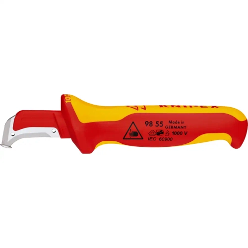 Нож для удаления изоляции 155 мм Knipex 98 55 SB