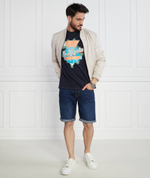 Футболка SS CN CALIFORNIA FLO GUESS - темно-синий(M3YI67 I3Z14)