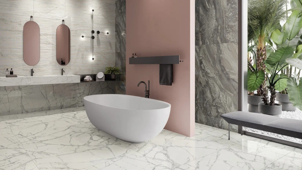 CHARME DELUXE INVISIBLE WHITE (ШАРМ ДЕЛЮКС ИНВИЗИБЛ УАЙТ) 1600*800 керамогранит, натуральный
