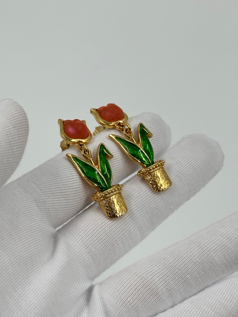 Серьги Тюльпаны Avon
