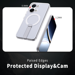 Прозрачный чехол Mesh Pro Magnetic Case для Poco X8 Pro Max 5G