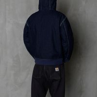  Куртка мужская Dickies Hooded Denim Jacket артикул:DK0A4ZAPRIN1 - купить в магазине Дайс