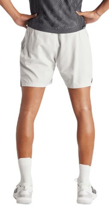 Мужские теннисные шорты Adidas Tennis Heat.Rdy Shorts And Inner Shorts Set - серый