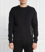 Худи VERTICAL INSTITUTIONAL CALVIN KLEIN JEANS - черный(J30J323977)