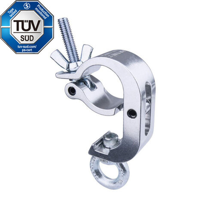 KUPO KCP-843 Handcuff Eye Ring Coupler, silver. Струбцина (с кольцом) (Ø48-51↓200)