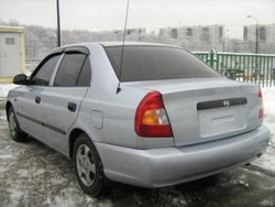 Арка правая Hyundai Accent 1999-2012 седан (Polcar)