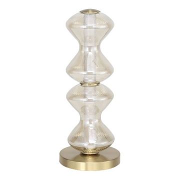 Настольная лампа LED 12W 3000K SL6136.214.01 золотистый/коньячный Spine ST-Luce