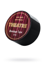 Бандажный скотч Toyfa Theatre чёрный 15 м